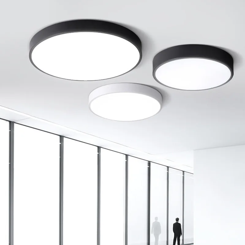 

Ultra-thin 5cm LED Ceiling Lights Circular Lamps Remote Control Fixture for Balcony/ The Living Room/ Kitchen