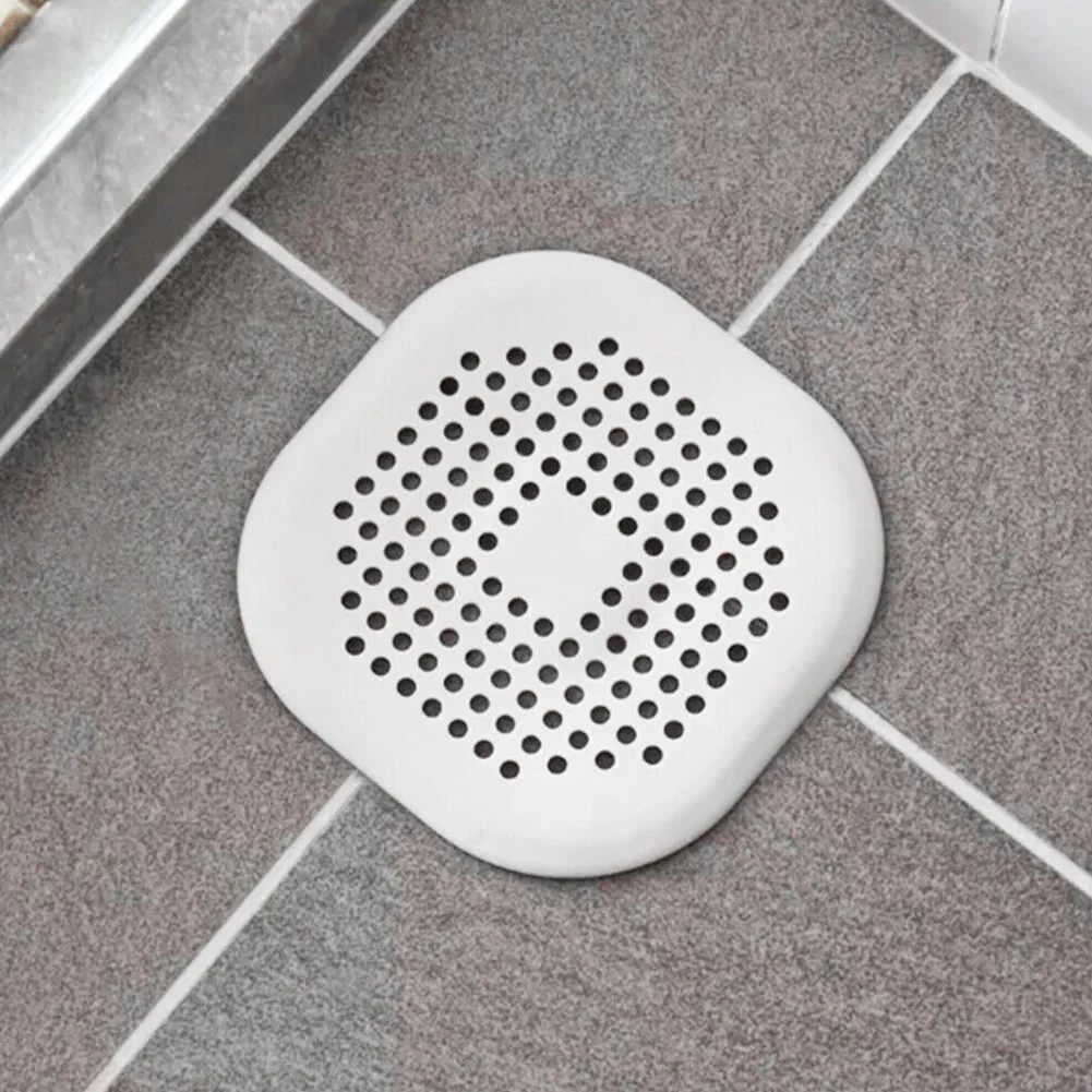 Accessories Sewer Filter Cover Shower Mesh Anti Skid Strainer Drain Silicone Bathroom Hair Blocker Practical Kitchen Sink Home