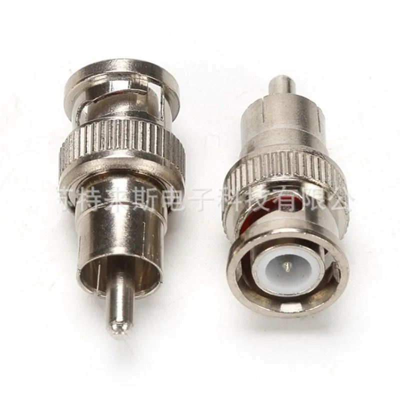 5pcs/2pcs RCA Male to BNC Connector Adapter for CCTV Surveillance ip Camera video balun poe splitter Security System plug | Обустройство