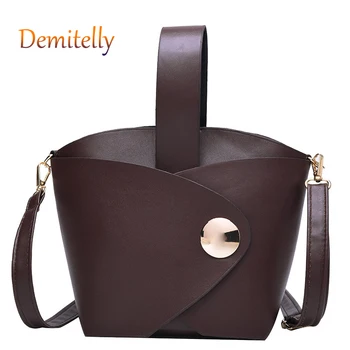 

Fashion Large-capacity Women's Shopping Bag New Versatile Casual One-shoulder Messenger Bag Texture Round Lock Handbag Purse