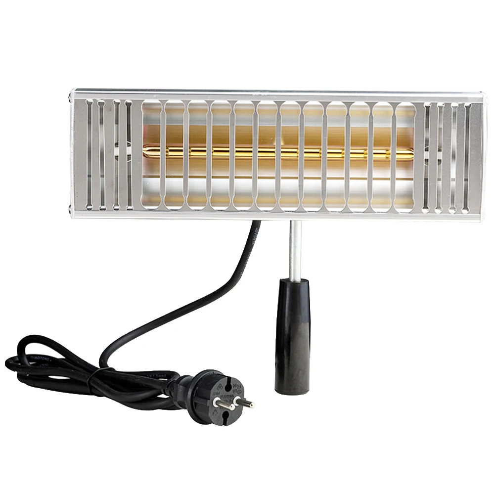 

1000W Repair Light Wave Car Body Filter Auto Infrared Heating Spray Paint Curing Lamp Baking Solar Film Drying Handheld Exhaust