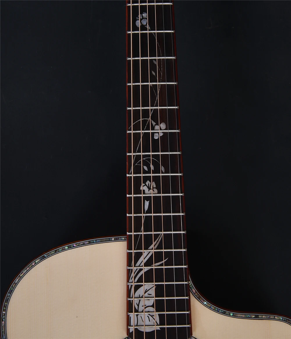Акустическая гитара из цельного дерева T-920