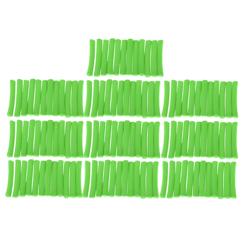 120 Pieces Carp Fishing Foam Stick Cylinder Float Chod -up Zig Rigs Replacement Tackles for Fisherman  