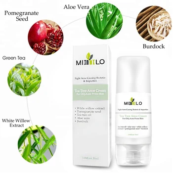 

30ML Plant Essence Anti-acne Cream Smooth Moisturizing Nourishing Skin Oil-Control Acne Treatment Cream