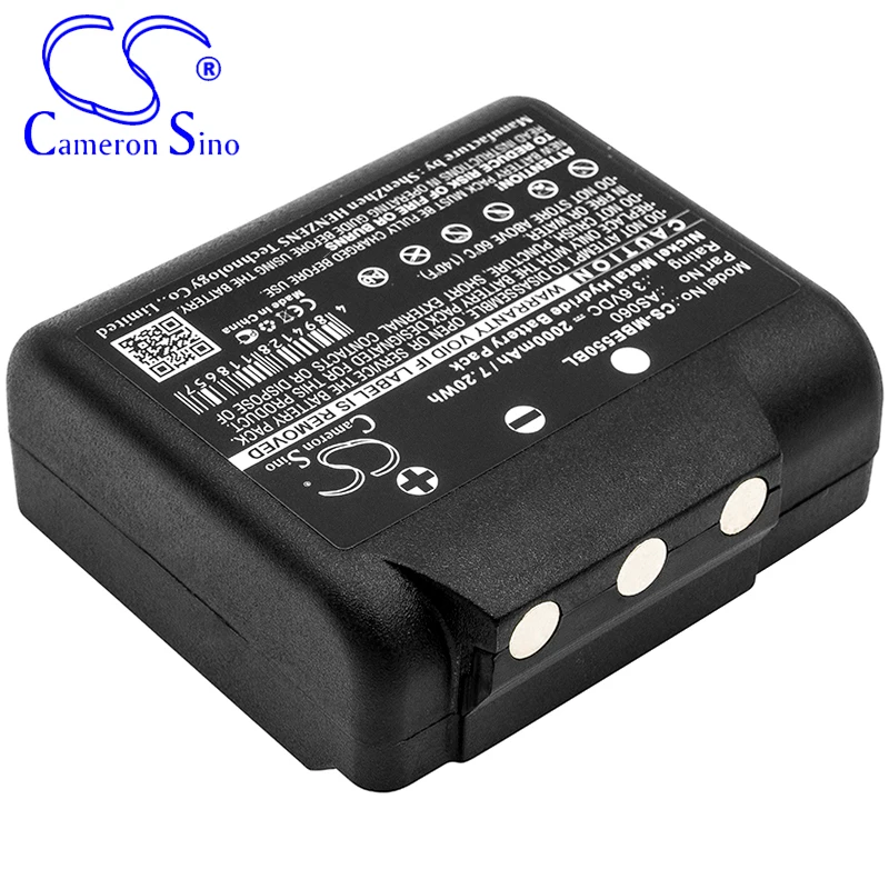 Bateria de Controle Remoto para Guindaste Compatível com Imet Be5500 M550s Zeus M550s Thor M550 Ares M550 Disponível em 3.60v - Image 5