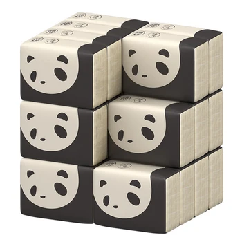 

10 Packs / Lifting Natural Color Pumping Paper Household Batch 4 Layers Paper Towel Thick Bamboo Pulp Napkin Protection New