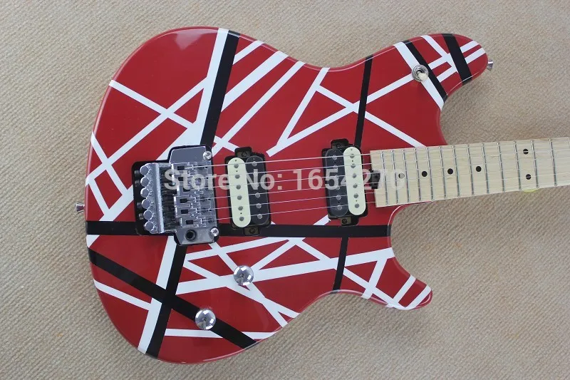 Высокое качество новое поступление EVH Вольфганг Custom Shop электрогитара в красно
