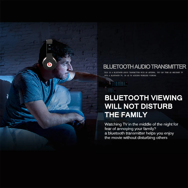 Беспроводной Bluetooth передатчик стерео аудио музыкальный адаптер преобразователь Bluetooth для ТВ телефона ПК Y1X2 стабильный передатчик сигнала