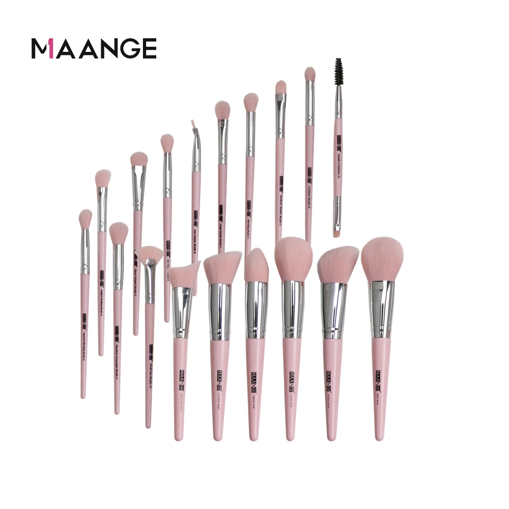 MAANGE 12/18/20 шт. кисти для макияжа Набор Профессиональный набор кистей Многофункциональный пудра помада тени для век макияж кисти Красота инструменты