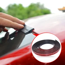 Резиновая автоматическая защита крыши, уплотнение, шумоизоляция, автомобильная дверь, уплотнительная лента, передняя и задняя кромки лобового стекла, уплотнительные полоски, автомобильные аксессуары