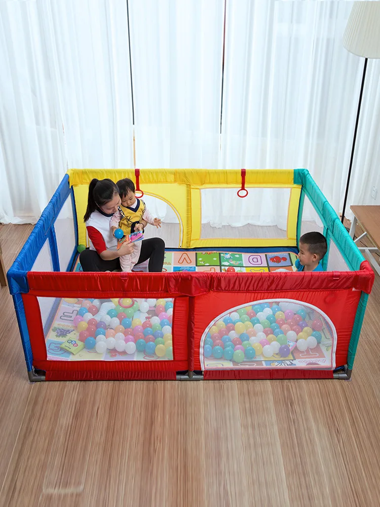 

Baby Gaming Fence Baby Crawling Mat Step Fence Indoor Household Safe Shatter-resistant Dual Purpose CHILDREN'S Guardrail