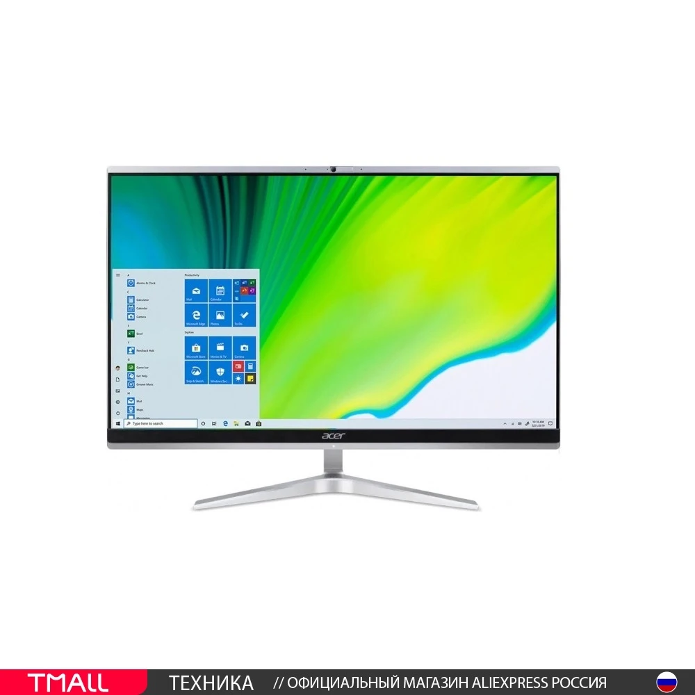 Monoblock All in one Acer Aspire C24-1650 Core i3 1115G4 / 8Gb SSD256Gb 23.8 &quot/ FHD Win10 silver (DQ.BFTER.006) ROSTEST computer accessories for