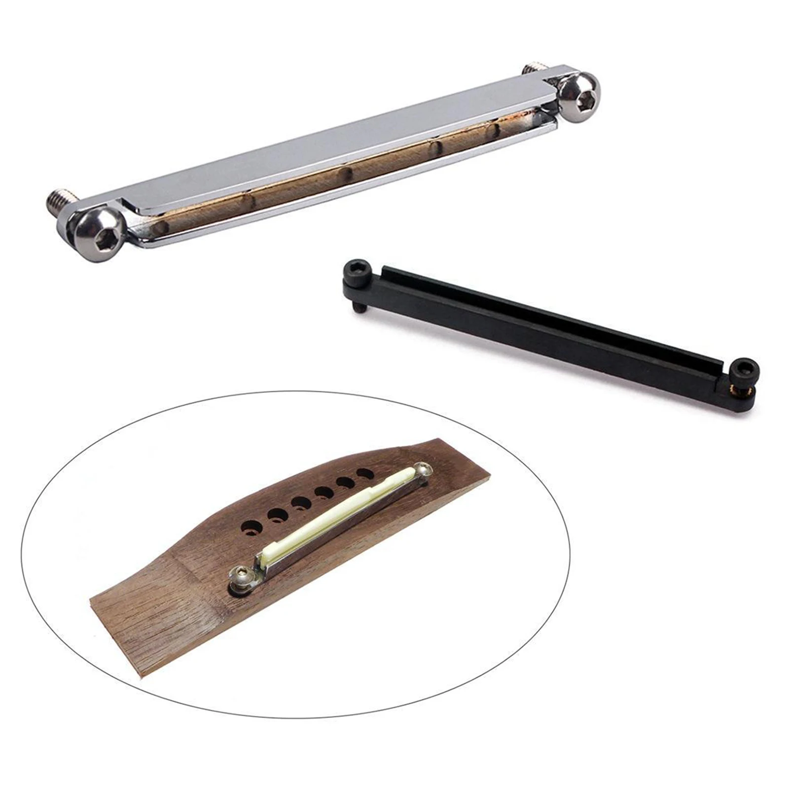 6-Strings Guitar Adjustable Saddle Rail Repair Replacement Broken Old Accs | Спорт и развлечения