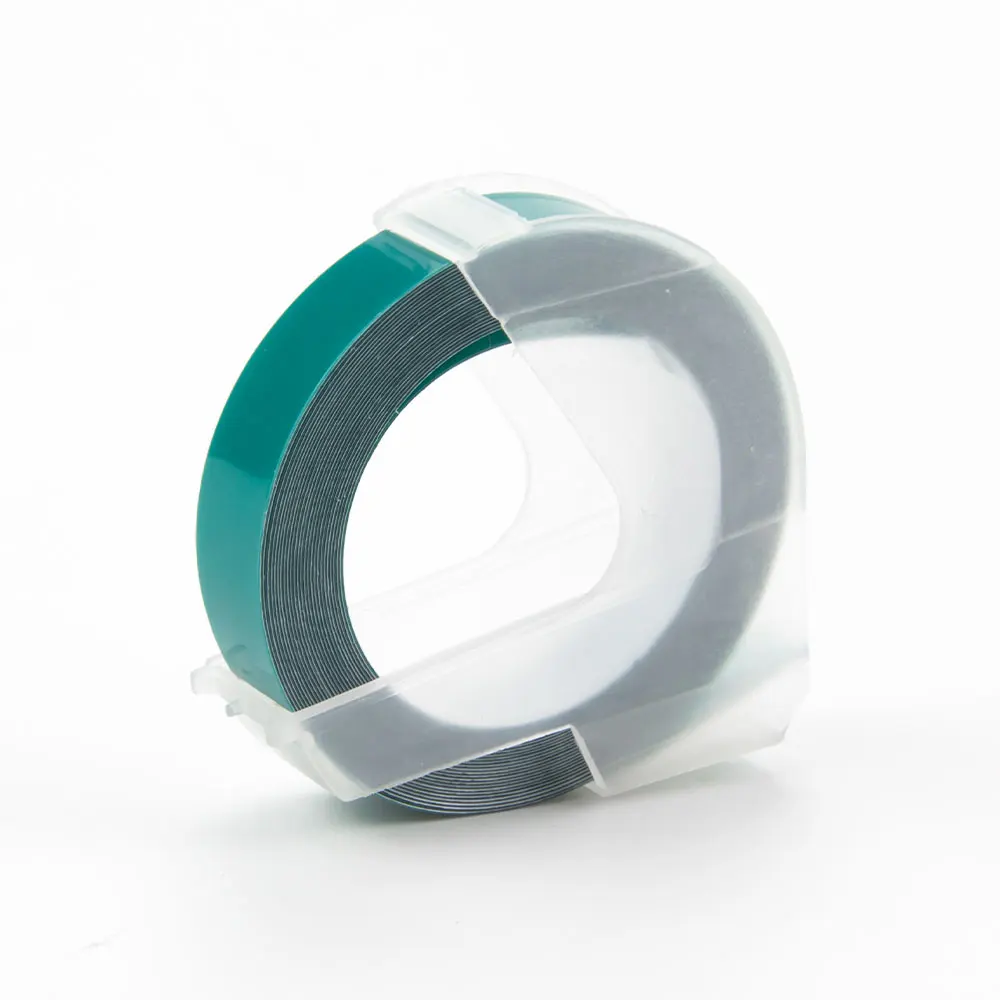 Absonic 9 мм Mixcolors Dymo 3D Пластик лента с тиснением для тиснения этикеток ПВХ этикетки Dymo 1610 12965 1880 1540 Motex E101
