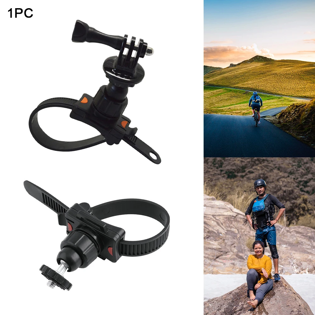Non Slip Motorcycle Bracket Camera Clip Easy Install Waterproof Outdoor Sports Quick Release Belt Type Accessories for GOPRO 9 |