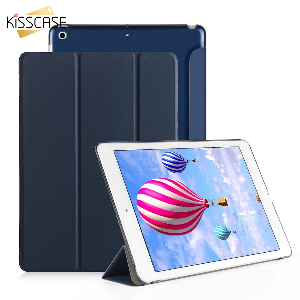 Чехол KISS кожаный чехол для iPad 9 7 дюймов 2018 с функцией автоматического сна из