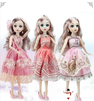 

The Suit Can Talk And Change Into A 50cm Doll Girl Toy With Colorful Light. The Imitation Princess Gives The Bracket Clothes.