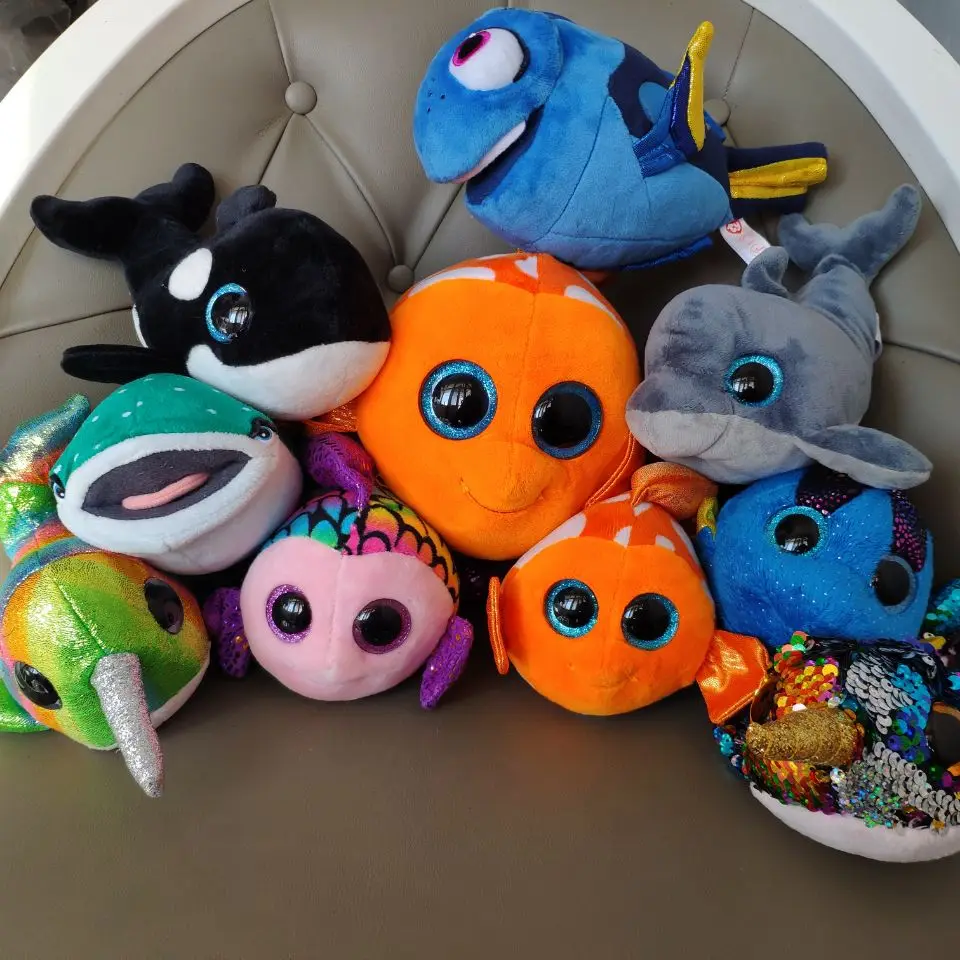 flippy sequin stuffed animal