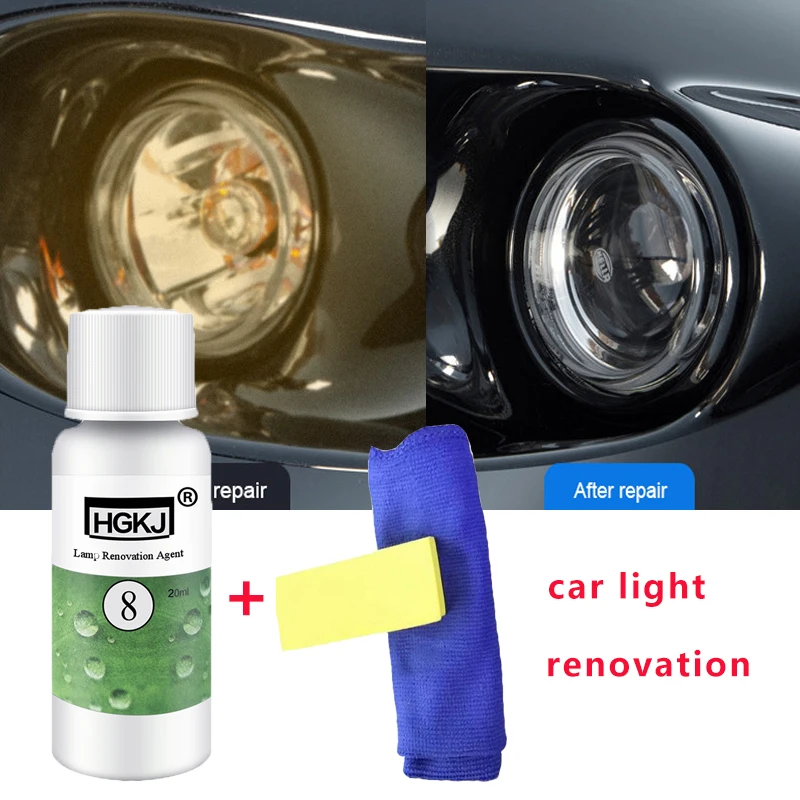 20ml Car Headlight Repair Kit Car Polish Paint Scratch Repair Agent