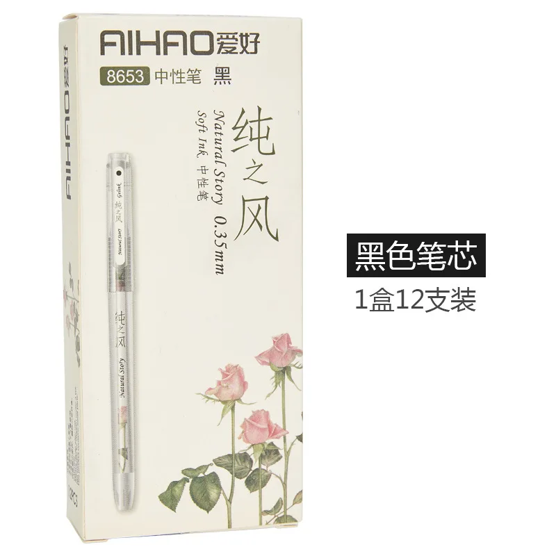 Цельнокроеное платье студенческие канцелярские прозрачный гель с цветами ручка