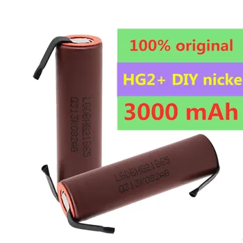 

30PCS 100% Original large capacity HG2 18650 3000mah Rechargeable battery for HG2 power high discharge large current+DIY nicke