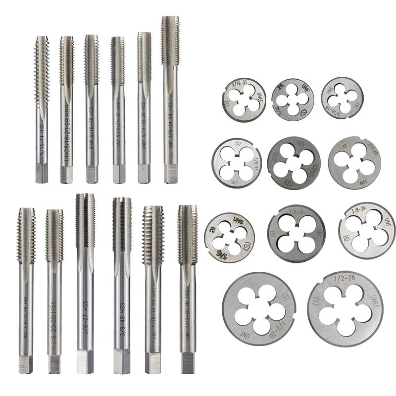 1pc Hss Machine 3 8 16 Unc Plug Tap And 1pc 3 8 16 Unc Die Threading Tool Business Industrial Metalworking Punches Dies Ponycobandhorsesaddles Com