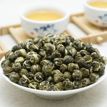 

New Fresh Natural Organic Premium Chinese Jasmine Green Tea Jasmine Dragon Pearl Fragrance Slimming Flower Kung Fu Tea