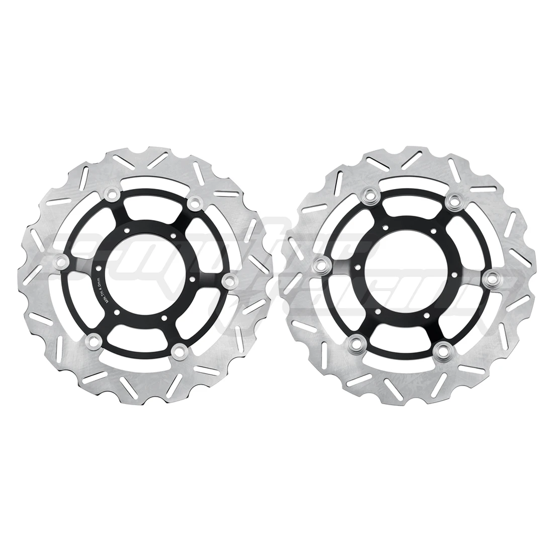 Motorcycle Front Floating Brake Discs Rotors For HONDA VTX1800 2002-2008 |