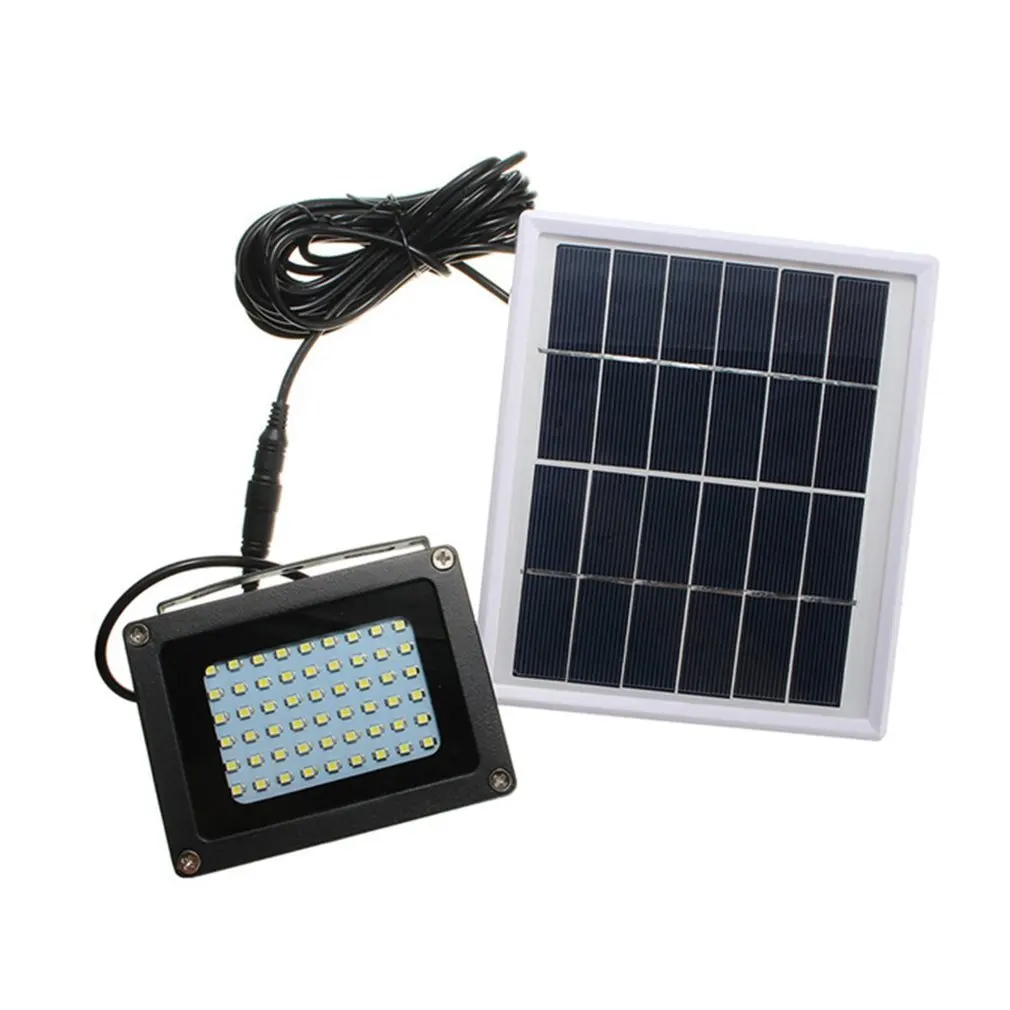 

Quality 54 LEDs Floodlight Solar Sensor Lamp Light Waterproof IP65 Outdoor Emergency Security Garden Street Flood Light
