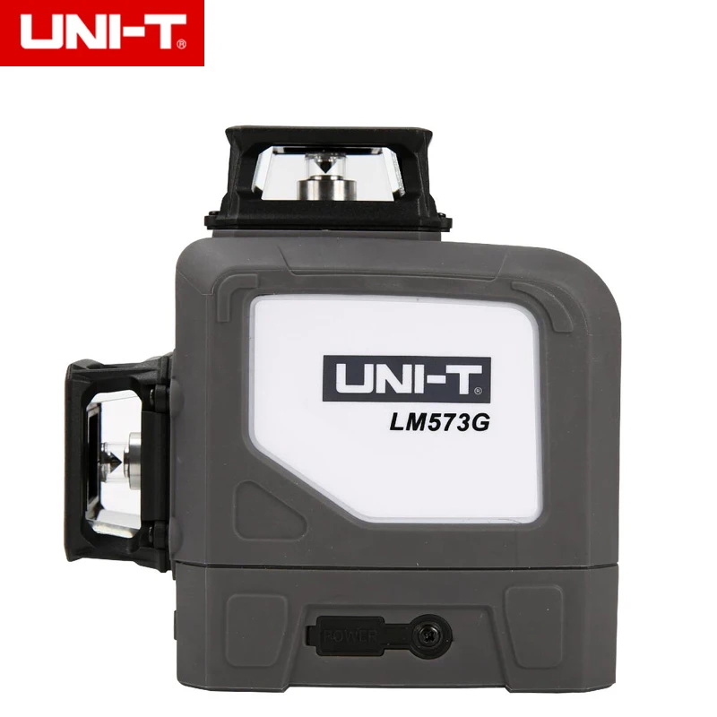 UNI-T, лазерный измеритель уровня LM570, 8 линий, 12 линий, 360 градусов, автоматическое выравнивание, перекрестный лазерный измеритель уровня LM572G, LM573G, LM573LD