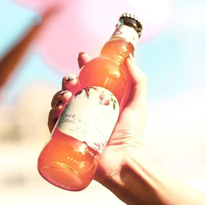 

Elaborately brewed rose and hawthorn beer, 248ml * 6 bottles, flavor beer