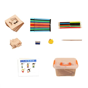 

50pcs Coloring Board Stencil Creative Doodles Kids Drawing Templates Toys Early Learning Education Toy Boy Girl Learn Draw Tools