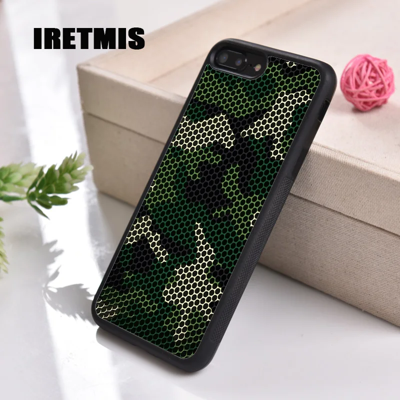 Iretmis 5 5S SE 6 6S Мягкий ТПУ силиконовый чехол для телефона iPhone 7 8 plus X Xs 11 Pro Max XR