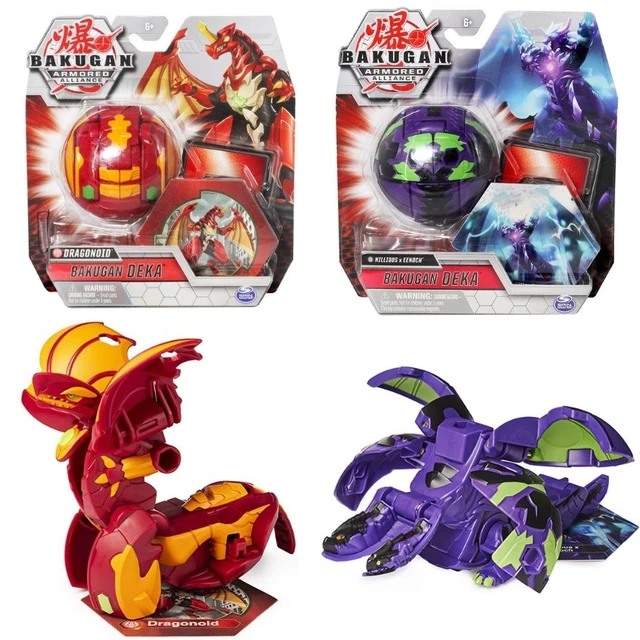 TOMY BAKUGANES Toupie Metal Fusion met Monster Ball Gyro Atletiek Speelgoed  Deformation Animal Instant deformation dinosaur