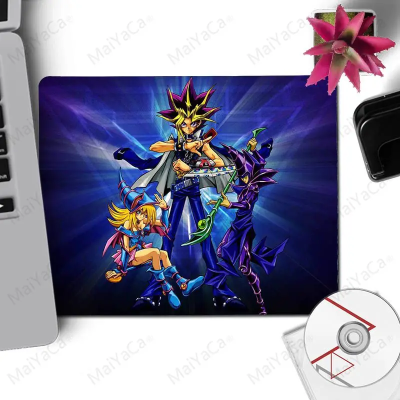no lock Edge 20x25cm MaiYaCa Yu-Gi-Oh amine игровой коврик для мыши большой коврик для мыши геймер большой компьютер резиновый коврик для компьютерной мыши Удобная мышка коврик для игровой мыши - Цвет: no lock Edge 20x25cm