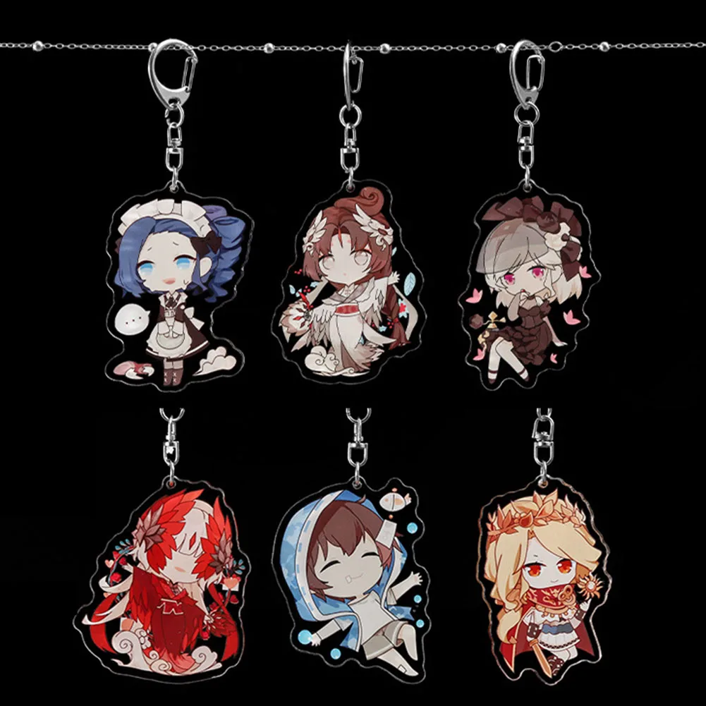 

Anime Identity V Key Chains Japanese Manga Anime Keychain Key Rings Acrylic