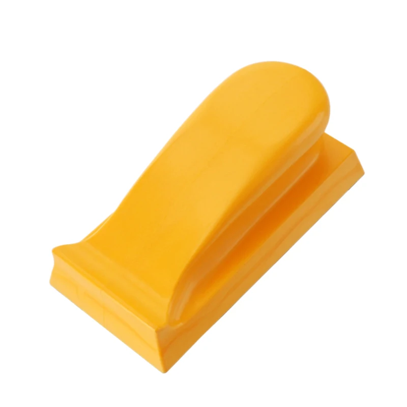HLZS-5 дюймов шлифовальный блок резиновый крюк петля подложки держатель наждачной бумаги ручной шлифовальный блок полировки инструменты