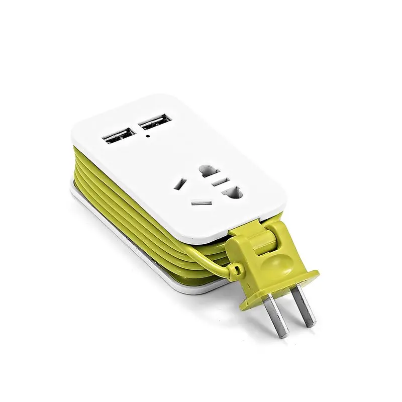 

1 Pcs US Wall Socket Us Plug Socket USB Power Strip Electric Socket USB Smart Mobile Phone Wall Charger Desktop Socket