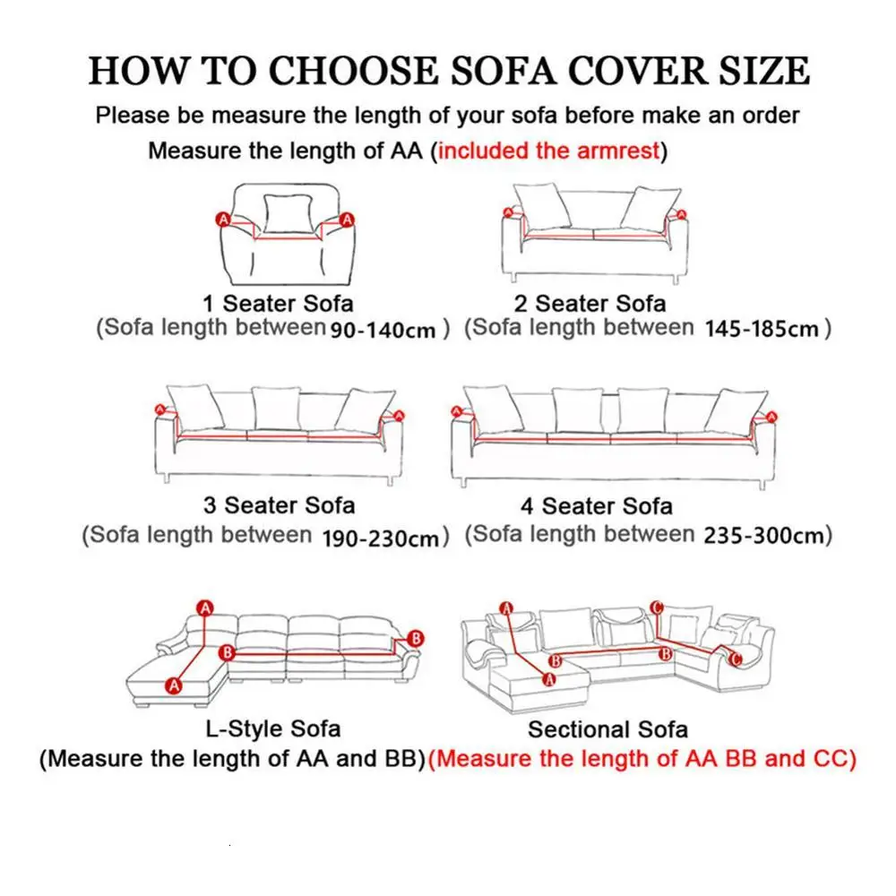 Чехлы для диванов с эластичным принтом, Защитные чехлы для диванов 2 и 3 сидений SA47026