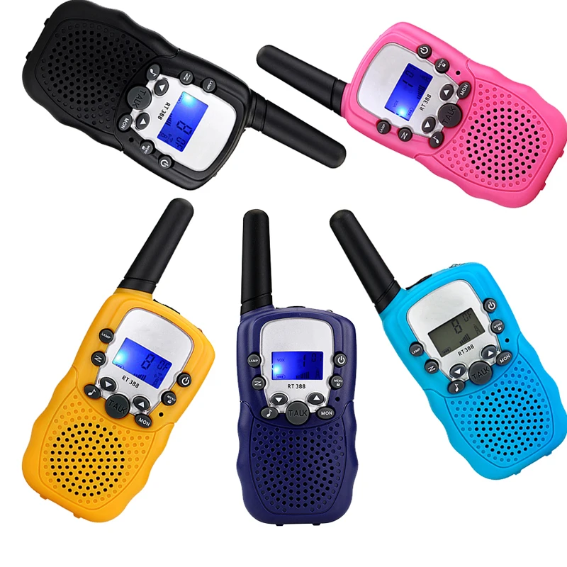 1 шт. мини-рация детская радиостанция Retevis RT388 0,5 Вт PMR PMR446 FRS UHF двухстороннее радио VOX фонарик коммуникатор подарок