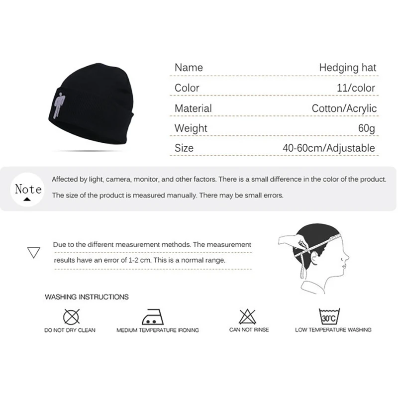 Women's Hat Men Star Wth The Same Billie Eilish Wool Hat Embroidery Autumn Winter Casual Outdoor Headless Caps Green Red Pink