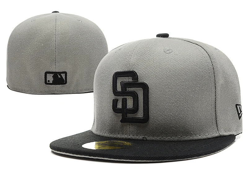 C-13 Новое поступление, облегающие шляпы, бейсболки в стиле Сан-Diego Padres, Boston Red Sox, хип-хоп, Bone для мужчин и женщин, модные, B SD, закрытые, Gorras - Цвет: C-13