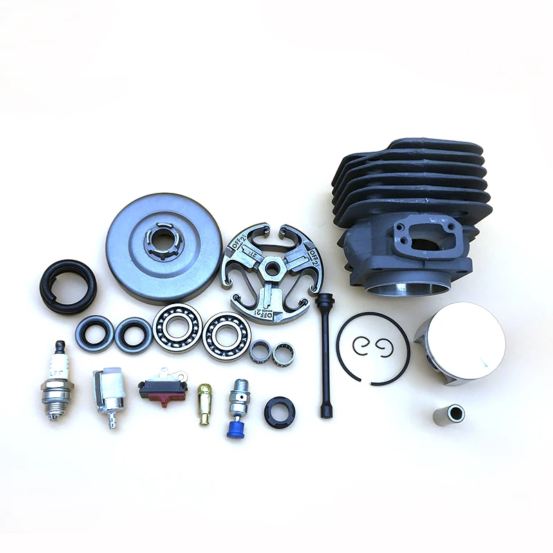 Haishine Big Bore 52MM Piston Rings Cuscinetto guarnizioni Kit paraolio per Husqvarna 268 272 272XP Sostituzione Motore Motosega Haishine Big Bore 52MM Piston Rings Cuscinetto guarnizioni Kit paraolio per Husqvarna 268 272 272XP Sostituzione Motore Motosega