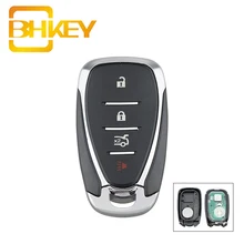 BHKEY HYQ4EA Car Remote Key for Chevrolet Camaro Cruze Malibu 2016 2017 2018 2019 Smart Car Key Fob 433Mhz ID46 Chip 4 Buttons