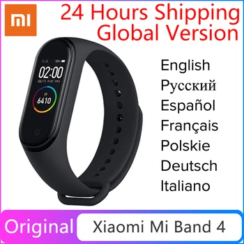 

Original Xiaomi Mi Band 4 Global Version Smart Bracelet 3 Color AMOLED Screen Miband 4 Fitness Traker Bluetooth Smartband
