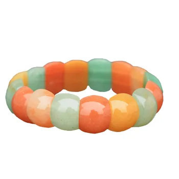 

Drop Shipping Women Bracelets Bangles Green Yellow DONGLING Jade Crystal Bracelets Gift for Girl Fashion Jewelry