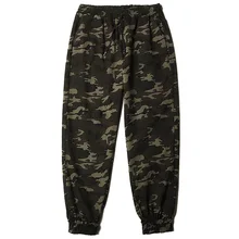 Мужские камуфляжные армейские брюки-карго, рабочие армейские военные брюки с карманами в стиле хип-хоп, повседневные свободные штаны в стиле хип-хоп