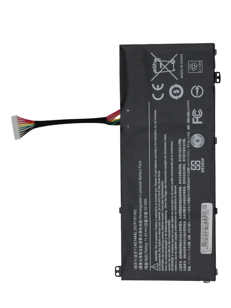 

Hot Sale High-Quality 4605mAh/52.5Wh Laptop Battery For Acer Aspire VN7-571 591G 592G 791G B Nitro V15 MS2391 AC14A8L AC15B7L