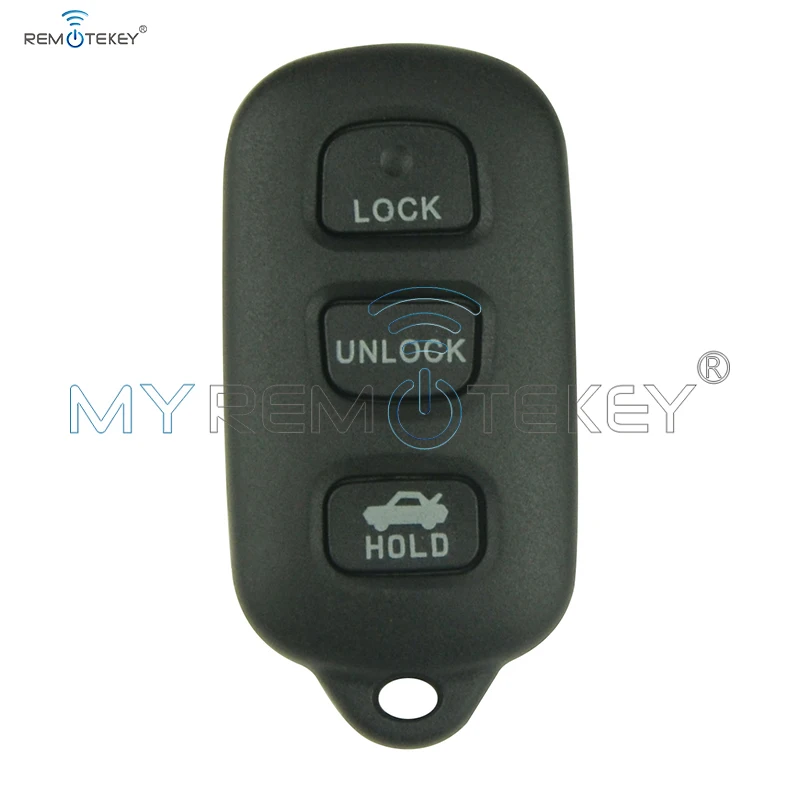 

Remote car key fob 3 button with panic for Toyota Camry Solara Corolla Matrix Sienna 2002 2003 2004 2005 2006 315 mhz GQ43VT14T