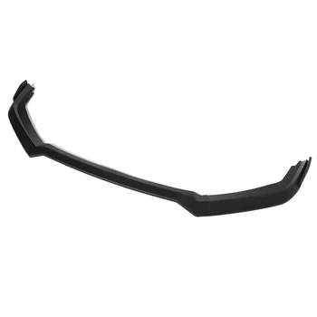 

3x Matte Black Car Front Bumper Lip Splitter Body Kits Chin Spoiler Diffuser Protector Cover Trim For Honda For Civic 2019-2020